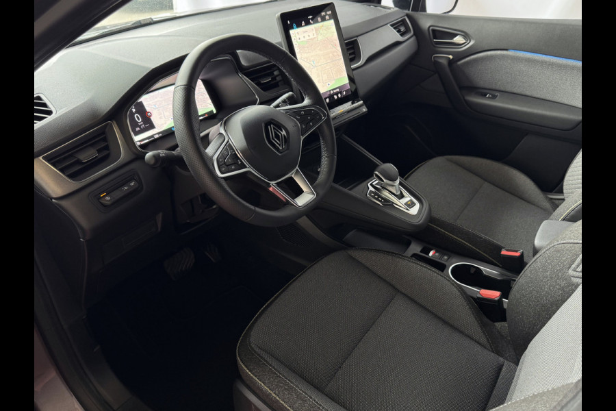 Renault Captur 1.3 MILD HYBRID 160 TECHNO CAMERA 18''LMV STOEL/STUUR .VERW PURE VISION LED 10'' R-LINK NAVI 2025 EDC-automaat (Efficiënt Dual Clutch) 7 Versnellingen 1200KG Trekgewicht