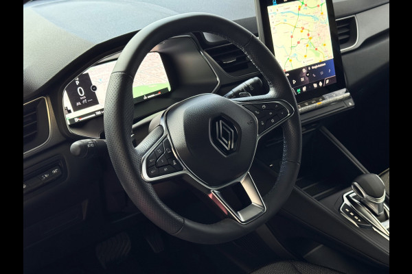 Renault Captur 1.3 MILD HYBRID 160 TECHNO CAMERA 18''LMV STOEL/STUUR .VERW PURE VISION LED 10'' R-LINK NAVI 2025 EDC-automaat (Efficiënt Dual Clutch) 7 Versnellingen 1200KG Trekgewicht