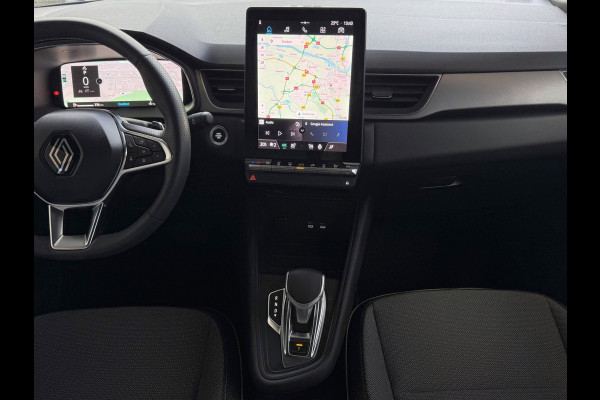 Renault Captur 1.3 MILD HYBRID 160 TECHNO CAMERA 18''LMV STOEL/STUUR .VERW PURE VISION LED 10'' R-LINK NAVI 2025 EDC-automaat (Efficiënt Dual Clutch) 7 Versnellingen 1200KG Trekgewicht