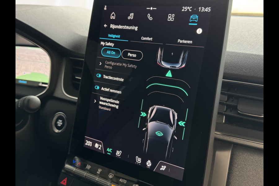 Renault Captur 1.3 MILD HYBRID 160 TECHNO CAMERA 18''LMV STOEL/STUUR .VERW PURE VISION LED 10'' R-LINK NAVI 2025 EDC-automaat (Efficiënt Dual Clutch) 7 Versnellingen 1200KG Trekgewicht