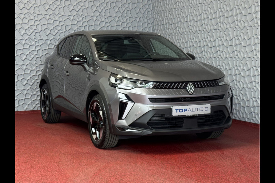 Renault Captur 1.3 MILD HYBRID 160 TECHNO CAMERA 18''LMV STOEL/STUUR .VERW PURE VISION LED 10'' R-LINK NAVI 2025 EDC-automaat (Efficiënt Dual Clutch) 7 Versnellingen 1200KG Trekgewicht