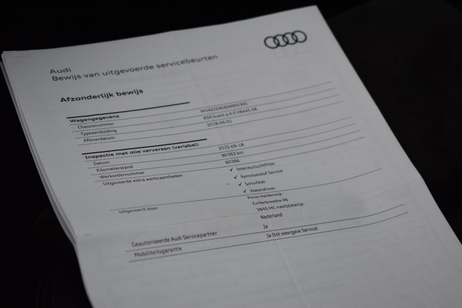 Audi A6 Avant 4.0 TFSI RS 6 quattro performance Pano Camera ACC Stuurvw Memory Audi A6 Avant 4.0 TFSI RS 6 quattro performance Pano Camera ACC Stuurvw Memory