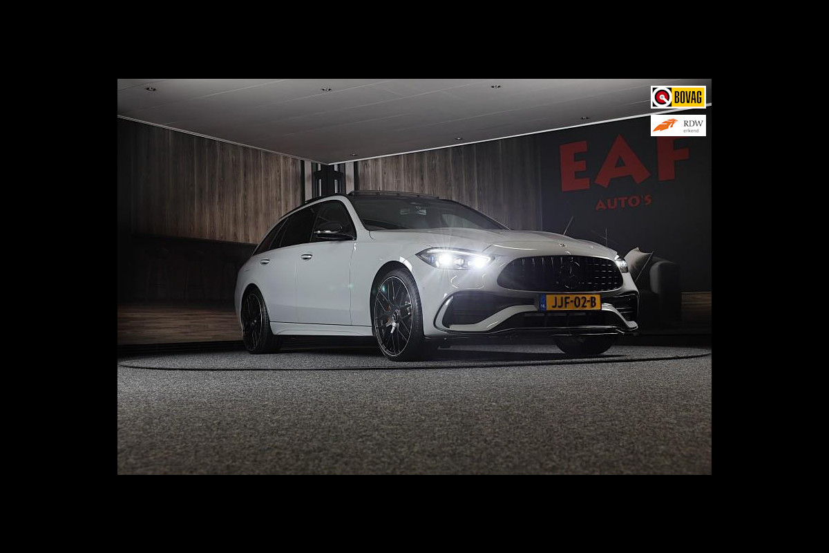 Mercedes-Benz C-Klasse Estate 300 e AMG 63 Look / Massage / Burmester / Head Up / 360 Camera / Acc / Elek Stoelen / Open Pano / 20 Mercedes-Benz C-Klasse Estate 300 e AMG 63 Look / Massage / Burmester / Head Up / 360 Camera / Acc / Elek Stoelen / Open Pano / 20
