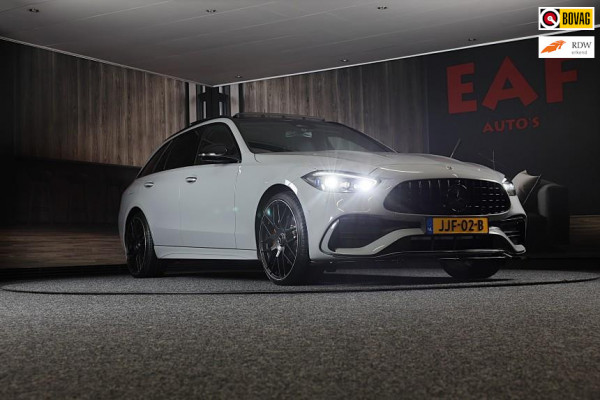 Mercedes-Benz C-Klasse Estate 300 e AMG 63 Look / Massage / Burmester / Head Up / 360 Camera / Acc / Elek Stoelen / Open Pano / 20