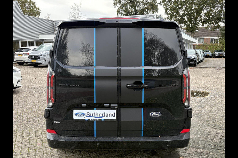 Ford Transit Custom 320 2.5 PHEV L2H1 Sport DC | SCI | 233pk | | Dubbele Cabine | Dubbele zijschuifdeur | Inklapbare trekhaak | 19 inch lichtmetalen Sport velgen (mat zwart) | Verwarmbaar stuurwiel | Navigatie systeem