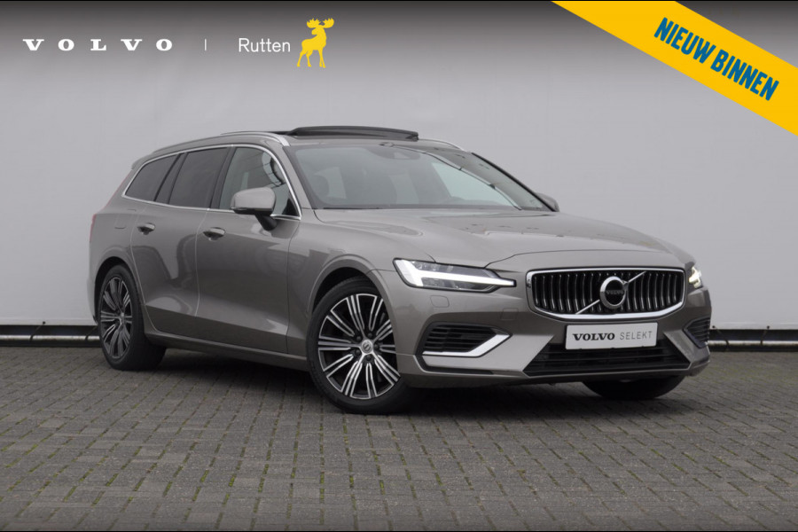 Volvo V60 T6 340PK Automaat Recharge AWD Inscription / Panoramadak / BLIS / Parkeersensoren met camera / Elektrische achterklep / Stoel - en stuurwielverwarming / Getint glas / Adaptieve cruise control Volvo V60 T6 340PK Automaat Recharge AWD Inscription / Panoramadak / BLIS / Parkeersensoren met camera / Elektrische achterklep / Stoel - en stuurwielverwarming / Getint glas / Adaptieve cruise control