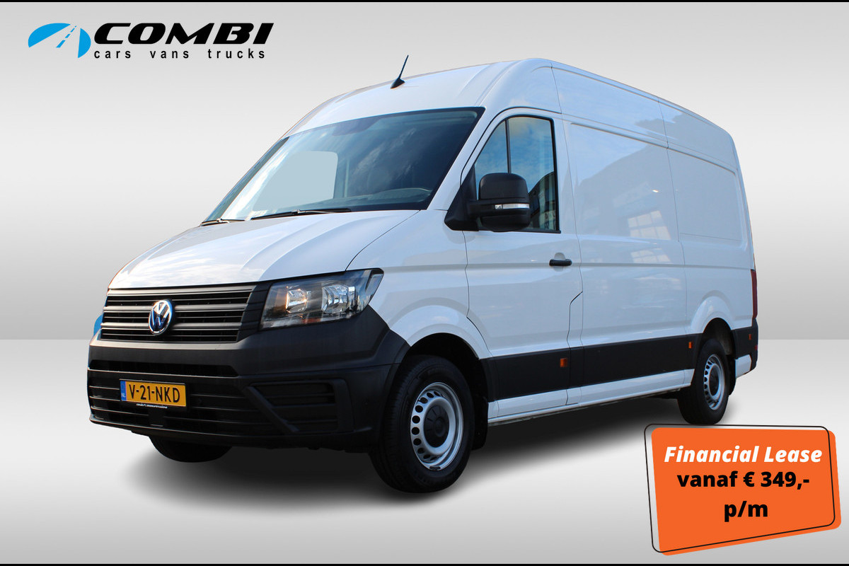 Volkswagen Crafter 35t 2.0 TDI L3H3 > Leer/Navi/Trekhaak/parkeersensoren...