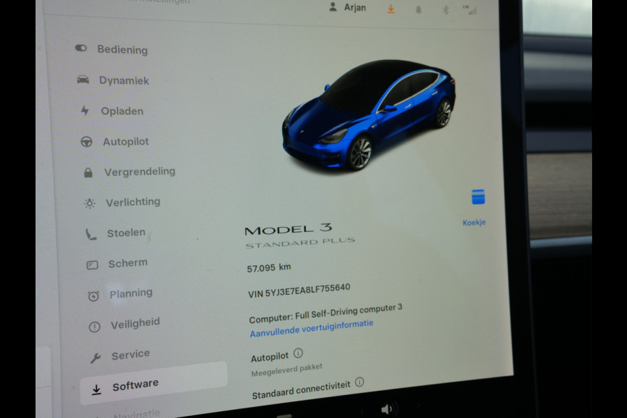 Tesla Model 3 Standard RWD Plus 60 kWh | SoH 90% | Full Autopilot 3 |  Navigatie | Camera
