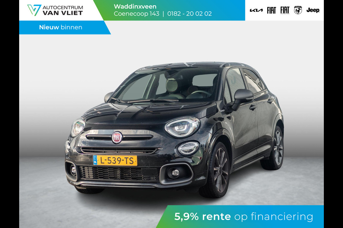 Fiat 500X 1.3 FireFly Turbo 150 Sport l Automaat l Navigatie l Climate control l Fiat 500X 1.3 FireFly Turbo 150 Sport l Automaat l Navigatie l Climate control l
