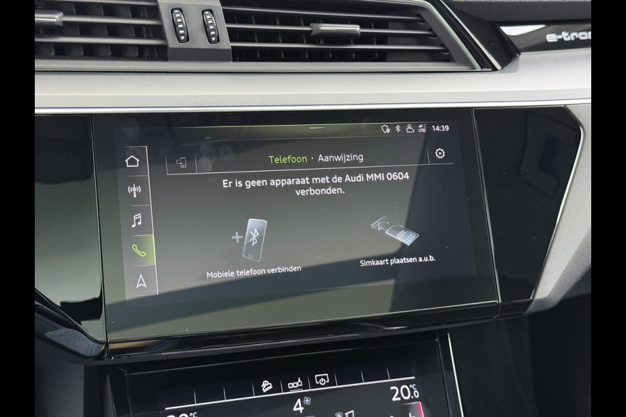 Audi e-tron 50 Quattro 313pk SOH 92% Leer Pano-dak Bang&Olufsen®-Hifi Memory Adaptieve Cruise Control Stoelverwarming DAB Elek.verst.Stoelen Led Elek.Achterklep Business Edition Plus 71kWh 1e Eigenaar Origineel Nederlandse Auto Nieuwprijs €75.963,- Audi e-tron 50 Quattro 313pk SOH 92% Leer Pano-dak Bang&Olufsen®-Hifi Memory Adaptieve Cruise Control Stoelverwarming DAB Elek.verst.Stoelen Led Elek.Achterklep Business Edition Plus 71kWh 1e Eigenaar Origineel Nederlandse Auto Nieuwprijs €75.963,-