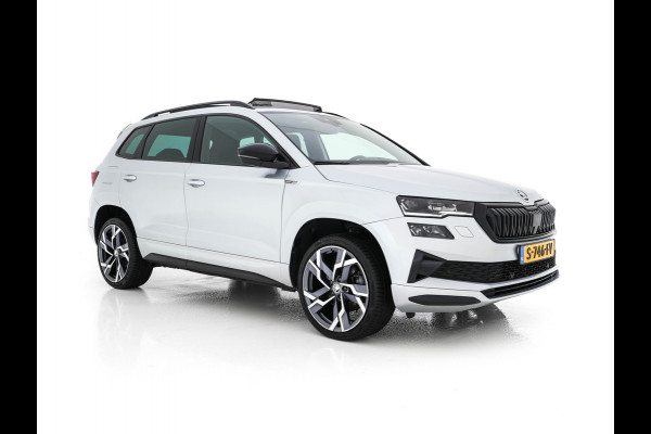 Škoda Karoq 1.5 TSI ACT Sportline (INCL-BTW) Aut. *PANO | DIGI-COCKPIT | ADAPTIVE-CRUISE | FULL-LED | BLIND-SPOT | HEATED-SPORTSEATS | CAMERA | AMBIENT-LIGHT | NAVI-FULLMAP | KEYLESS | DAB+ | SHIFT-PADDLES | PRIVACY-GLASS | .
