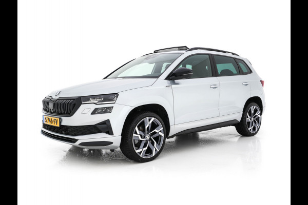 Škoda Karoq 1.5 TSI ACT Sportline (INCL-BTW) Aut. *PANO | DIGI-COCKPIT | ADAPTIVE-CRUISE | FULL-LED | BLIND-SPOT | HEATED-SPORTSEATS | CAMERA | AMBIENT-LIGHT | NAVI-FULLMAP | KEYLESS | DAB+ | SHIFT-PADDLES | PRIVACY-GLASS | .