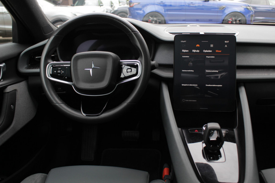 Polestar 2 Long Range Dual Motor Launch Edition 78kWh / Trekhaak / Panoramadak / 360Camera / ACC / Virtual Cockpit / Keyless / DAB / Stuurverwarming Polestar 2 Long Range Dual Motor Launch Edition 78kWh / Trekhaak / Panoramadak / 360Camera / ACC / Virtual Cockpit / Keyless / DAB / Stuurverwarming