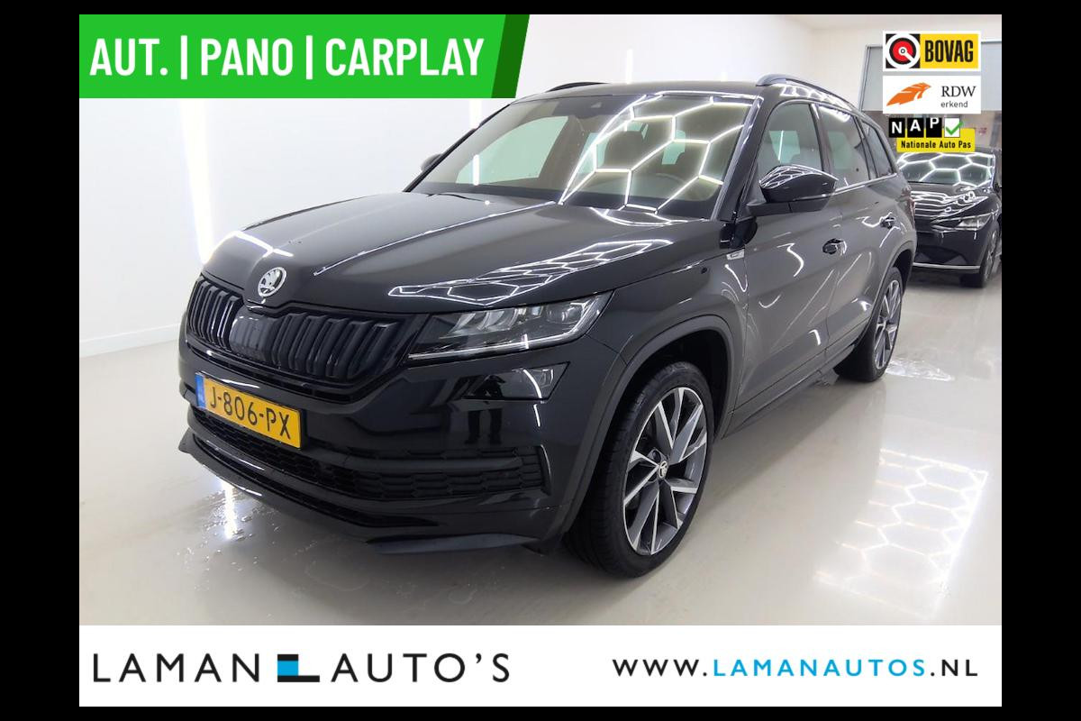 Škoda Kodiaq 1.5 TSI Sportline Business 1.5 TSI 150pk DSG Sportline Business Aut. | Pano Open Dak Virtual Leder/Alcantara CarPlay Canton 20"
