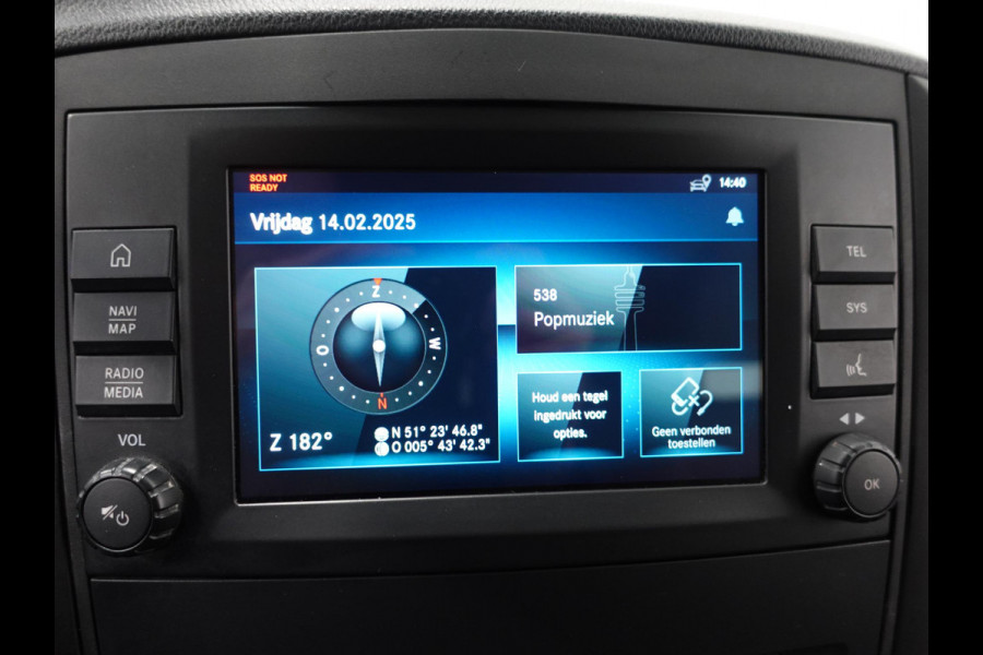 Mercedes-Benz Vito 114 CDI Automaat Dubbele Cabine 6-zits Navigatie Apple Carplay Trekhaak Cruise control  Euro6 Mercedes-Benz Vito 114 CDI Automaat Dubbele Cabine 6-zits Navigatie Apple Carplay Trekhaak Cruise control  Euro6