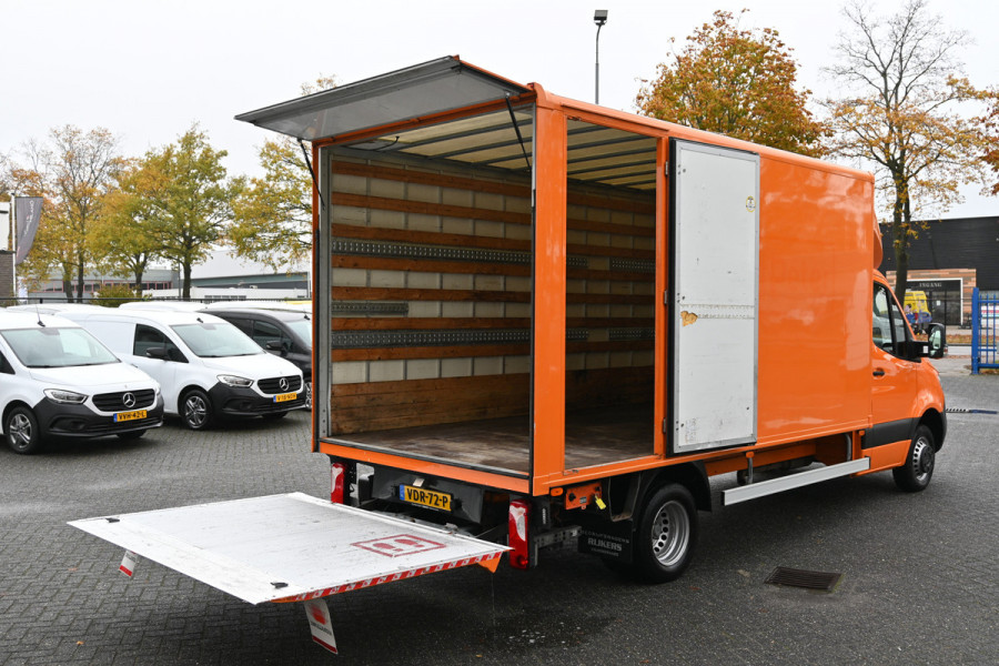 Mercedes-Benz Sprinter 519 CDI 3.0 V6 L3 Bakwagen met laadklep 3500 KG trekhaak, Dhollandia klep, Camera, Zijdeur