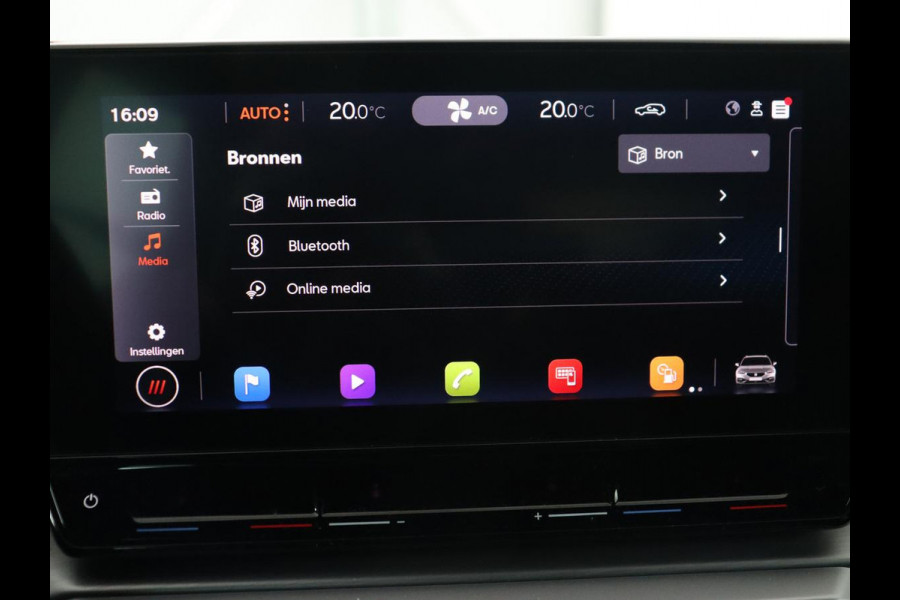 Seat Leon 1.5 TSI FR Business Intense | Trekhaak | Carplay | Adaptive cruise | Navigatie | Sportstoelen | Camera | Dodehoek detectie | Parkeerhulp | DAB | Full LED