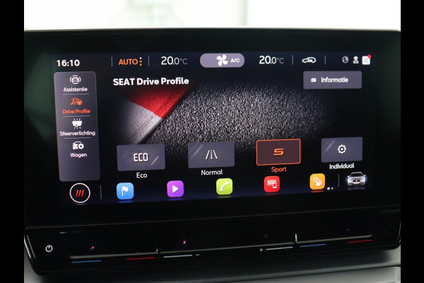 Seat Leon 1.5 TSI FR Business Intense | Trekhaak | Carplay | Adaptive cruise | Navigatie | Sportstoelen | Camera | Dodehoek detectie | Parkeerhulp | DAB | Full LED