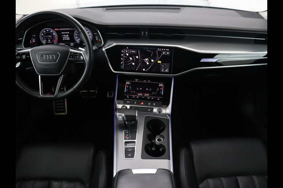 Audi A6 55 TFSI e quattro Competition | Panoramadak | Trekhaak | Leder | Stoelverwarming | Memory | Adaptive cruise | Carplay | Sfeerverlichting | Navigatie | Virtual Cockpit | Matrix LED | PHEV | Plug In