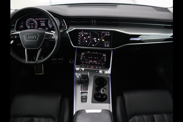 Audi A6 55 TFSI e quattro Competition | Panoramadak | Trekhaak | Leder | Stoelverwarming | Memory | Adaptive cruise | Carplay | Sfeerverlichting | Navigatie | Virtual Cockpit | Matrix LED | PHEV | Plug In