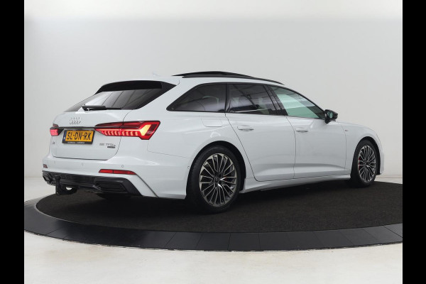 Audi A6 55 TFSI e quattro Competition | Panoramadak | Trekhaak | Leder | Stoelverwarming | Memory | Adaptive cruise | Carplay | Sfeerverlichting | Navigatie | Virtual Cockpit | Matrix LED | PHEV | Plug In