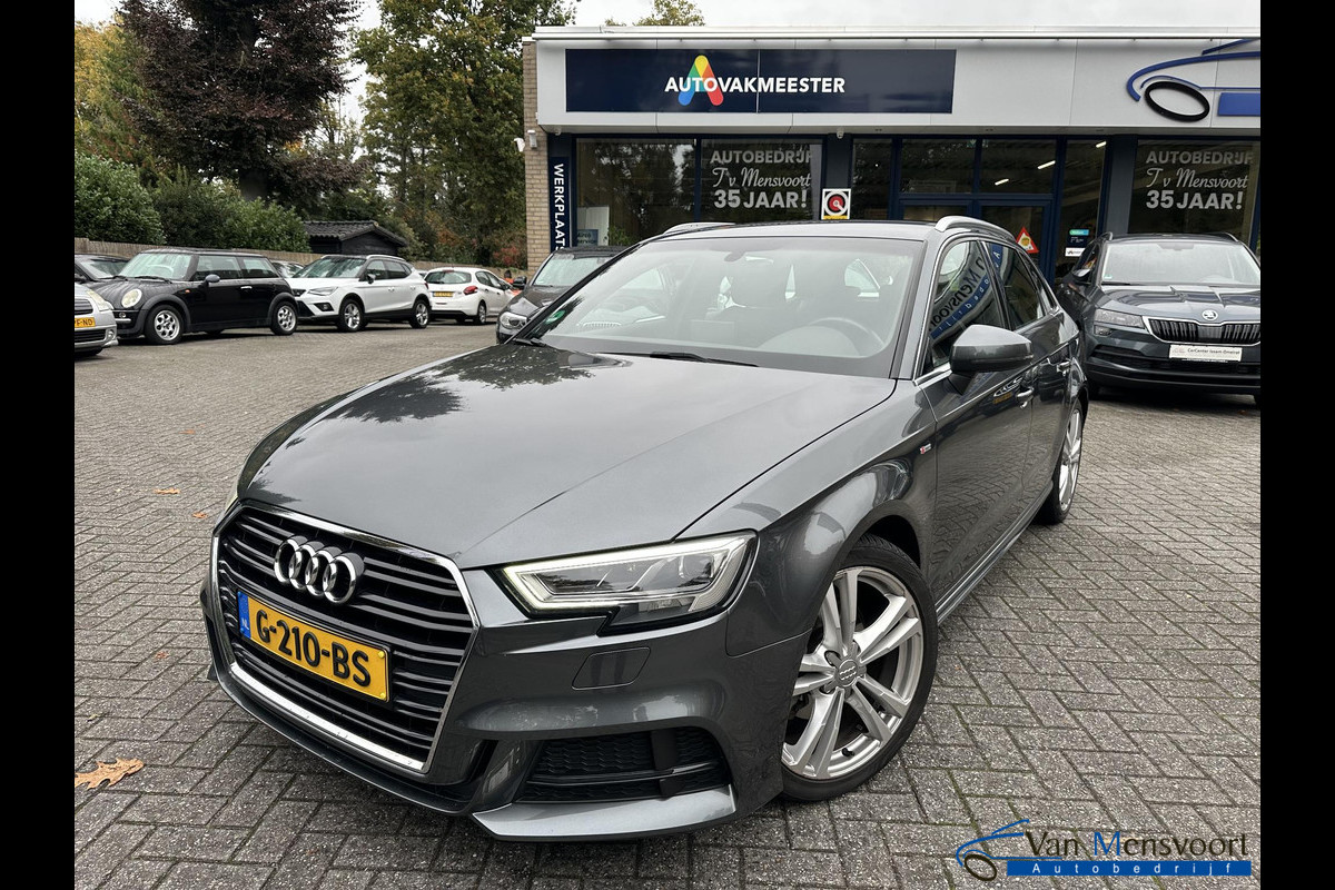 Audi A3 Sportback 30 TFSI S-Tronic 3xS-Line Sport S Line Edition VirtualDash|CarPlay|Stoelverwarming Audi A3 Sportback 30 TFSI S-Tronic 3xS-Line Sport S Line Edition VirtualDash|CarPlay|Stoelverwarming