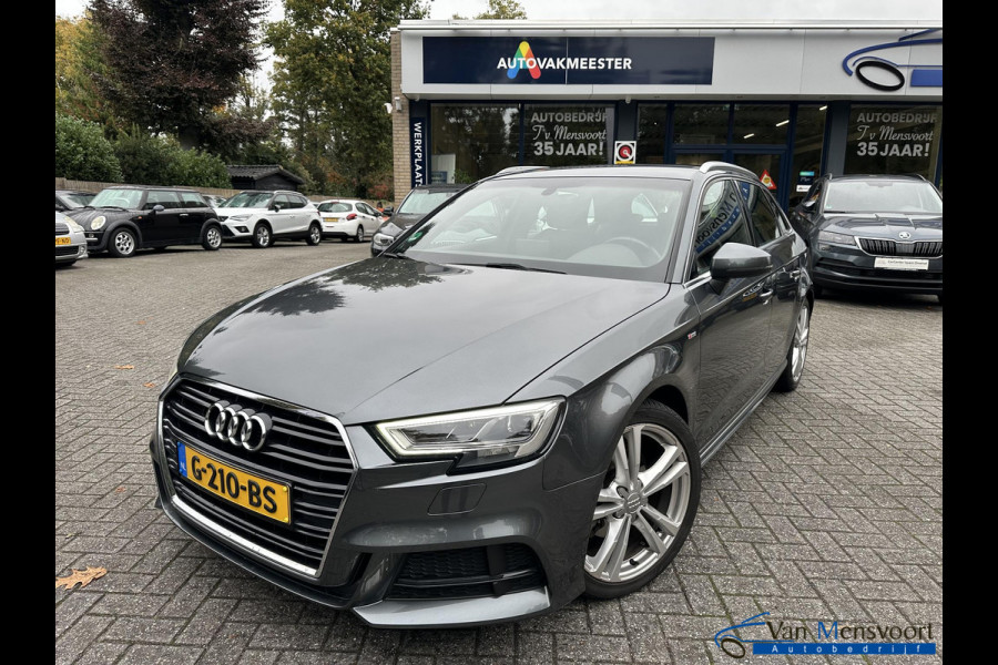 Audi A3 Sportback 30 TFSI S-Tronic 3xS-Line Sport S Line Edition VirtualDash|CarPlay|Stoelverwarming Audi A3 Sportback 30 TFSI S-Tronic 3xS-Line Sport S Line Edition VirtualDash|CarPlay|Stoelverwarming