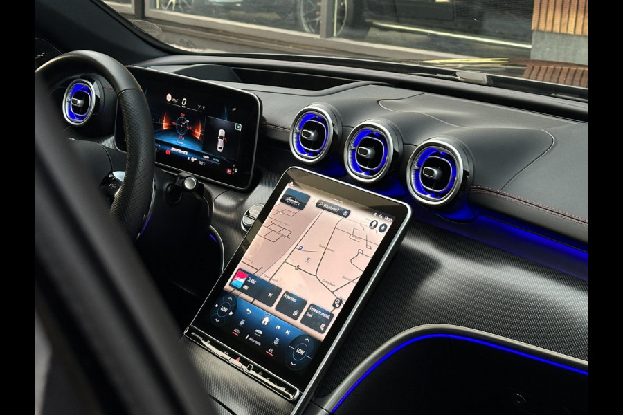 Mercedes-Benz C-Klasse AMG 43 4MATIC Panoramadak Burmester Adapt. Cruise Ambient HeadUp Nieuwe Model!