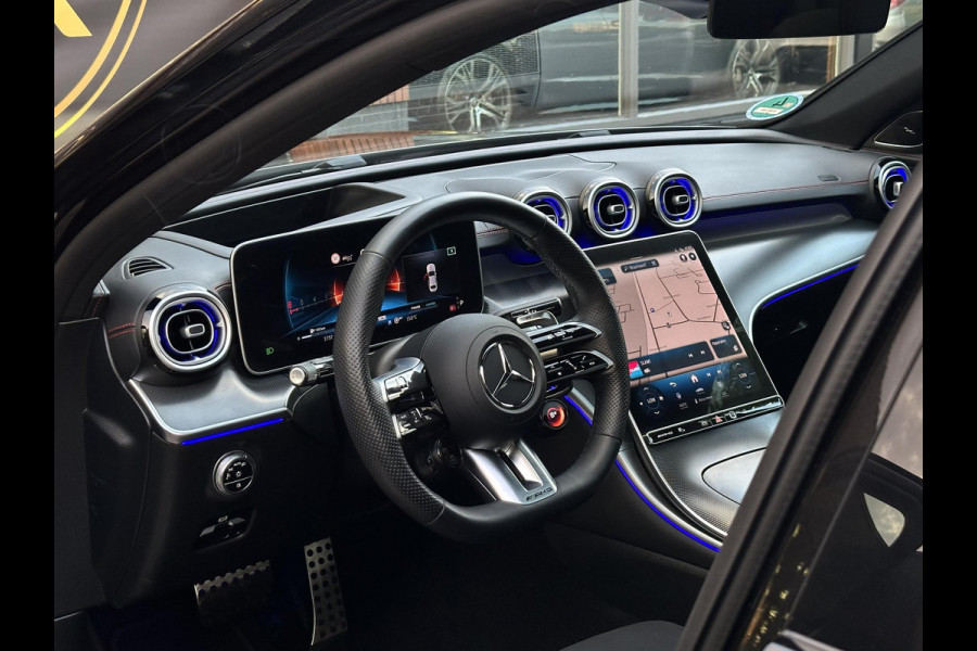 Mercedes-Benz C-Klasse AMG 43 4MATIC Panoramadak Burmester Adapt. Cruise Ambient HeadUp Nieuwe Model!