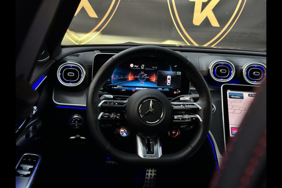 Mercedes-Benz C-Klasse AMG 43 4MATIC Panoramadak Burmester Adapt. Cruise Ambient HeadUp Nieuwe Model!