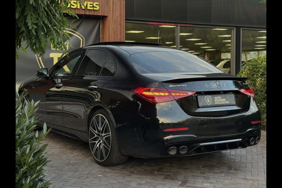Mercedes-Benz C-Klasse AMG 43 4MATIC Panoramadak Burmester Adapt. Cruise Ambient HeadUp Nieuwe Model!