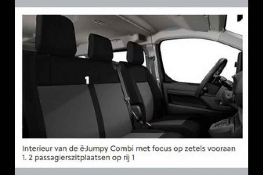 Citroën ë-Jumpy Combi 9 pers. 75 kWH L3 136 Citroën ë-Jumpy Combi 9 pers. 75 kWH L3 136