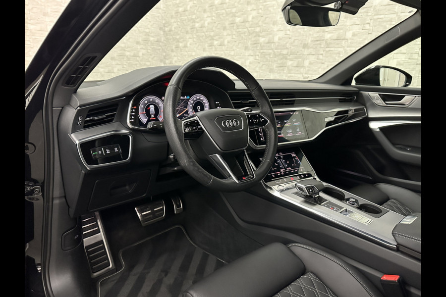 Audi A6 Avant 55 TFSI V6 340PK S-Line | Luchtvering | ACC | B&O | Panorama | 360 Camera | Matrix-LED | Trekhaak | RS-Leder | Standkachel | 4-Zone Clima | 21'' | Stoelverwarming V+A | Carplay | Lane & Side Assist | Virtual-Cockpit | Draadloos Laden.