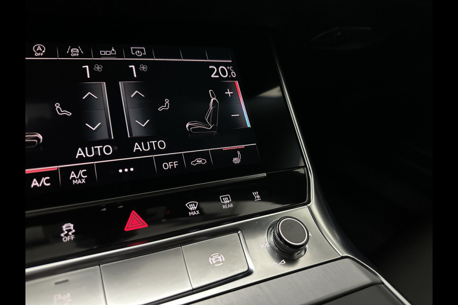 Audi A6 Avant 55 TFSI V6 340PK S-Line | Luchtvering | ACC | B&O | Panorama | 360 Camera | Matrix-LED | Trekhaak | RS-Leder | Standkachel | 4-Zone Clima | 21'' | Stoelverwarming V+A | Carplay | Lane & Side Assist | Virtual-Cockpit | Draadloos Laden.