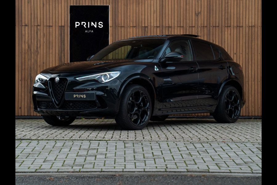 Alfa Romeo Stelvio 2.9 V6 AWD Quadrifoglio | Pano-dak | 21 inch | Harman/Kardon | Adapt. cruise Alfa Romeo Stelvio 2.9 V6 AWD Quadrifoglio | Pano-dak | 21 inch | Harman/Kardon | Adapt. cruise