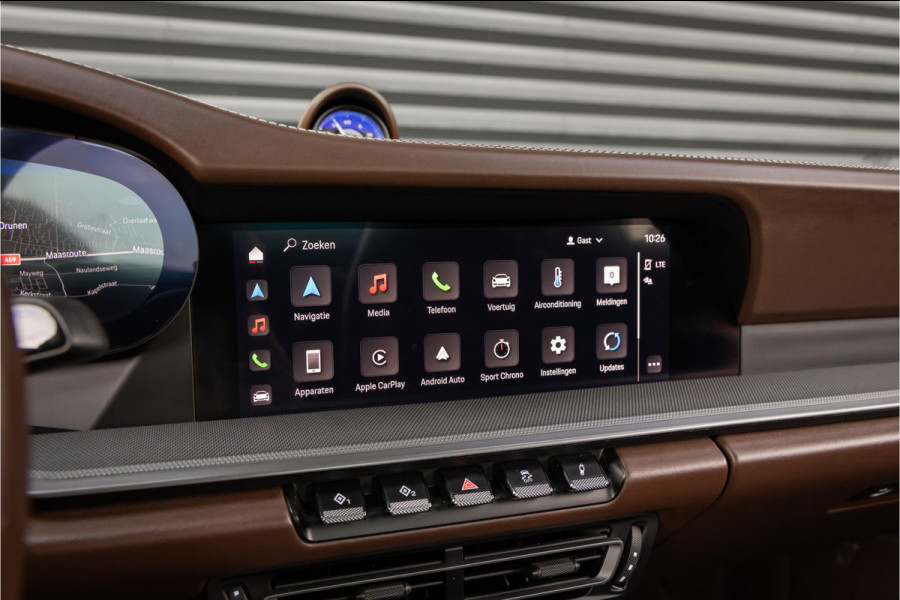 Porsche 911 Targa 4S - Clubleder Truffel Porsche 911 Targa 4S - Clubleder Truffel