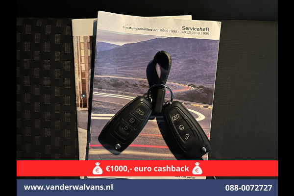 Ford Transit 2.0 TDCI 130pk L3H2 Euro6 Airco | Navigatie | Stoelverwarming | Camera | Apple Carplay | Android Auto LED, cruisecontrol, parkeersensoren, verwarmde voorruit, 2500kg trekvermogen