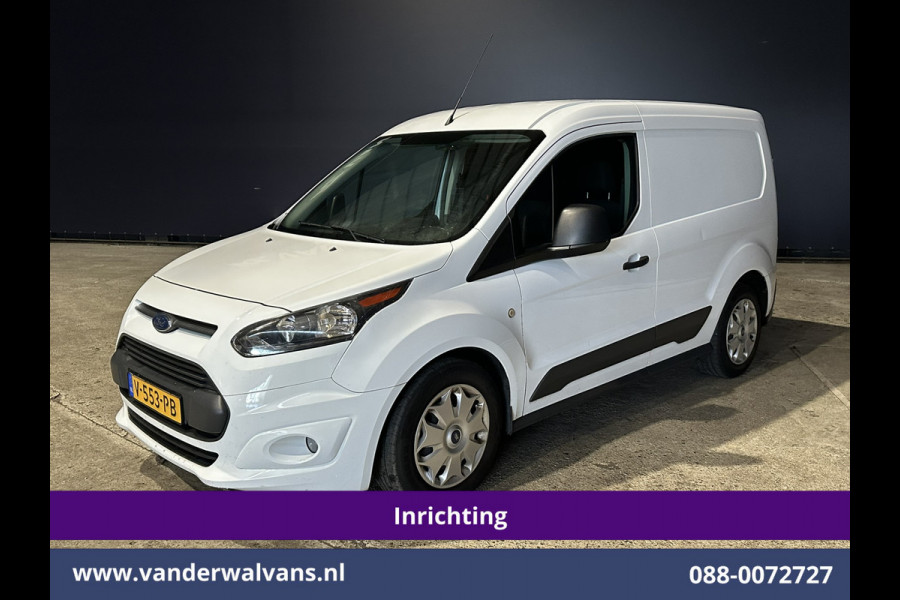 Ford Transit Connect 1.5 TDCI 101pk L1H1 Inrichting Euro6 Airco | 3-Zits | Cruisecontrol | Trekhaak Verwarmde voorruit, Bijrijdersbank Ford Transit Connect 1.5 TDCI 101pk L1H1 Inrichting Euro6 Airco | 3-Zits | Cruisecontrol | Trekhaak Verwarmde voorruit, Bijrijdersbank