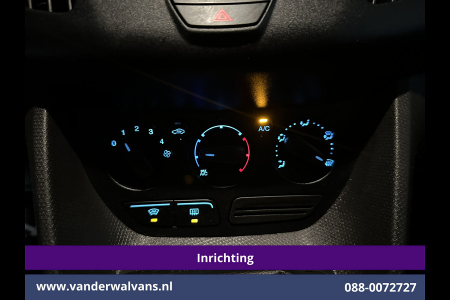 Ford Transit Connect 1.5 TDCI 101pk L1H1 Inrichting Euro6 Airco | 3-Zits | Cruisecontrol | Trekhaak Verwarmde voorruit, Bijrijdersbank Ford Transit Connect 1.5 TDCI 101pk L1H1 Inrichting Euro6 Airco | 3-Zits | Cruisecontrol | Trekhaak Verwarmde voorruit, Bijrijdersbank
