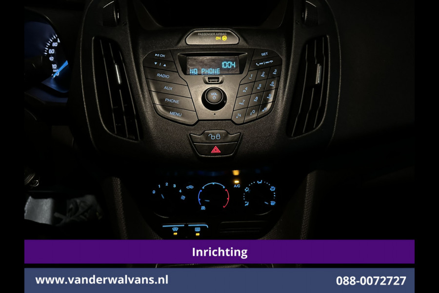 Ford Transit Connect 1.5 TDCI 101pk L1H1 Inrichting Euro6 Airco | 3-Zits | Cruisecontrol | Trekhaak Verwarmde voorruit, Bijrijdersbank Ford Transit Connect 1.5 TDCI 101pk L1H1 Inrichting Euro6 Airco | 3-Zits | Cruisecontrol | Trekhaak Verwarmde voorruit, Bijrijdersbank