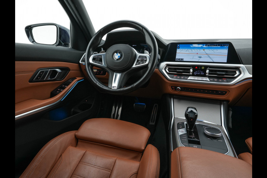 BMW 3-serie 330e eDrive M-Sportpack Edition Plug-In (INCL-BTW) *LUXURY-LEATHER | FULL-LED | HEATED-SPORTSEATS | DIGI-COCKPIT | HIFI-SOUND | NAVI-FULLMAP | AMBIENT-LIGHT | PRIVACY-GLASS | SHIFT-PADDLES | KEYLESS | DAB | ECC | PDC | CARPLAY | ..