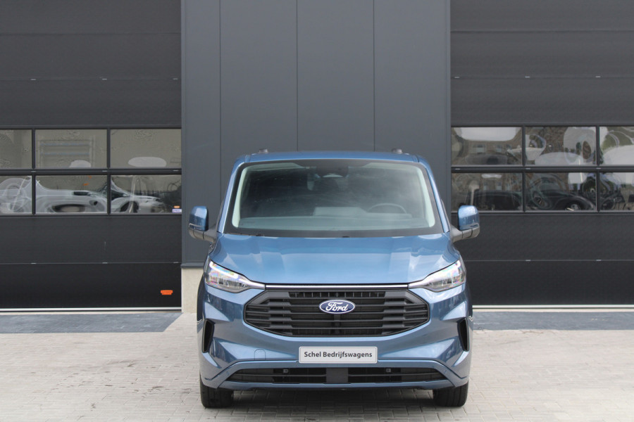 Ford Transit Custom 320 2.0 TDCI L2H1 Limited DC 170pk - Adaptive Cruise - Blind Spot - Navigatie - LED - Stoelverwarming - Rijklaar
