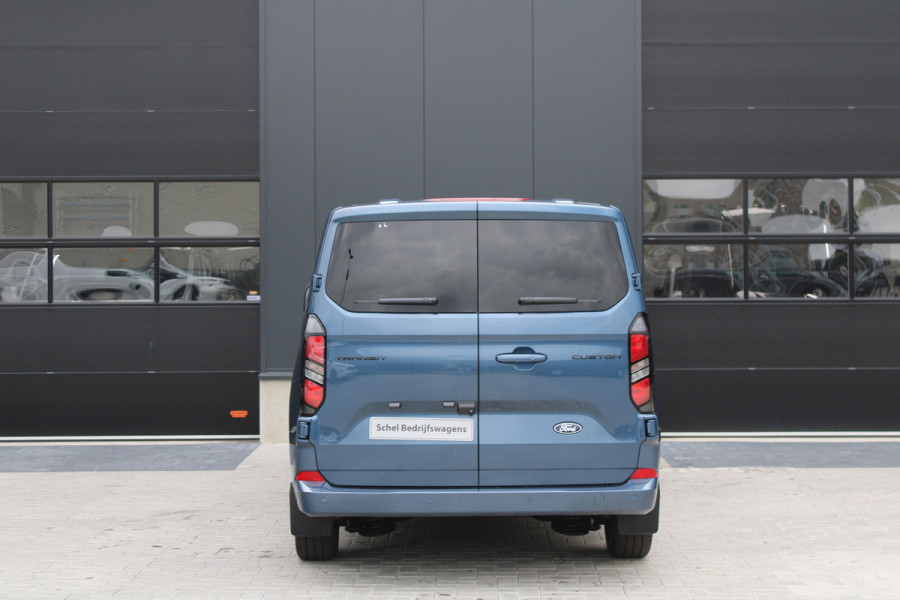Ford Transit Custom 320 2.0 TDCI L2H1 Limited DC 170pk - Adaptive Cruise - Blind Spot - Navigatie - LED - Stoelverwarming - Rijklaar