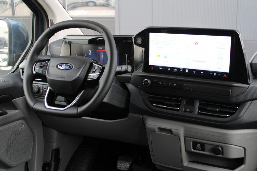 Ford Transit Custom 320 2.0 TDCI L2H1 Limited DC 170pk - Adaptive Cruise - Blind Spot - Navigatie - LED - Stoelverwarming - Rijklaar
