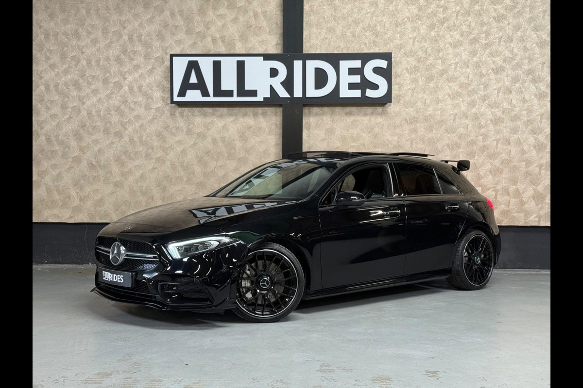 Mercedes-Benz A-Klasse AMG 35 4MATIC | Pano | schaalstoelen | keyless | aero pakket | stoelverkoeling Mercedes-Benz A-Klasse AMG 35 4MATIC | Pano | schaalstoelen | keyless | aero pakket | stoelverkoeling