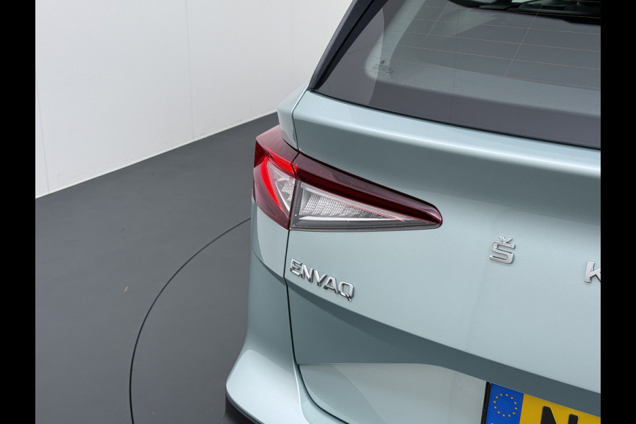 Škoda ENYAQ iV 60 Trekhaak Panoramadak SOH 89% Camera Navi Ecc Apple Carplay Android Auto Cruise Control Pdc DAB Lmv 19" Keyless Led Connected services Origineel Nederlandse Auto Škoda ENYAQ iV 60 Trekhaak Panoramadak SOH 89% Camera Navi Ecc Apple Carplay Android Auto Cruise Control Pdc DAB Lmv 19" Keyless Led Connected services Origineel Nederlandse Auto