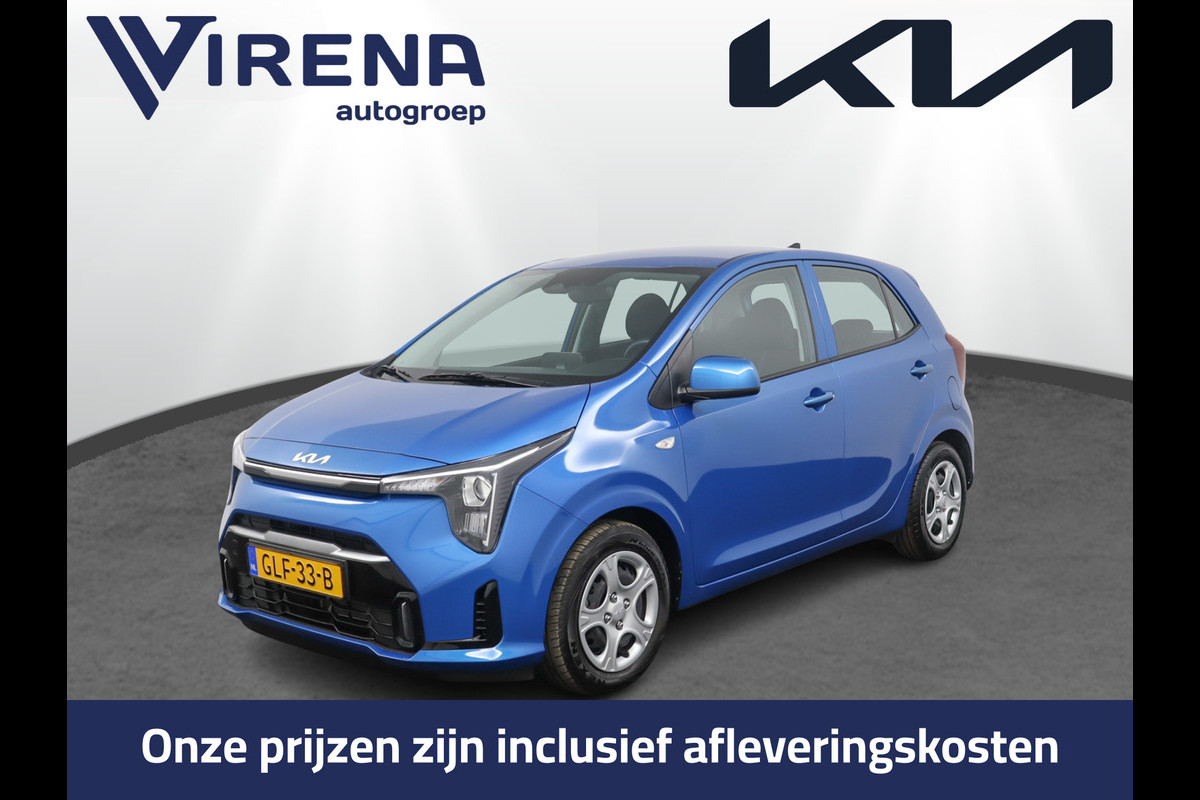 Kia Picanto 1.0 DPI DynamicLine - Airco - Cruise Control - Apple/Android Carplay - Navigatie - Fabrieksgarantie Tot 2031