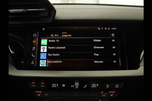 Audi A3 40 TFSI e Advanced edition | S-line | Full LED | Half Leder | Carplay | Adaptive Cruise | Stoelverwarming | LMV 18 inch | PHEV