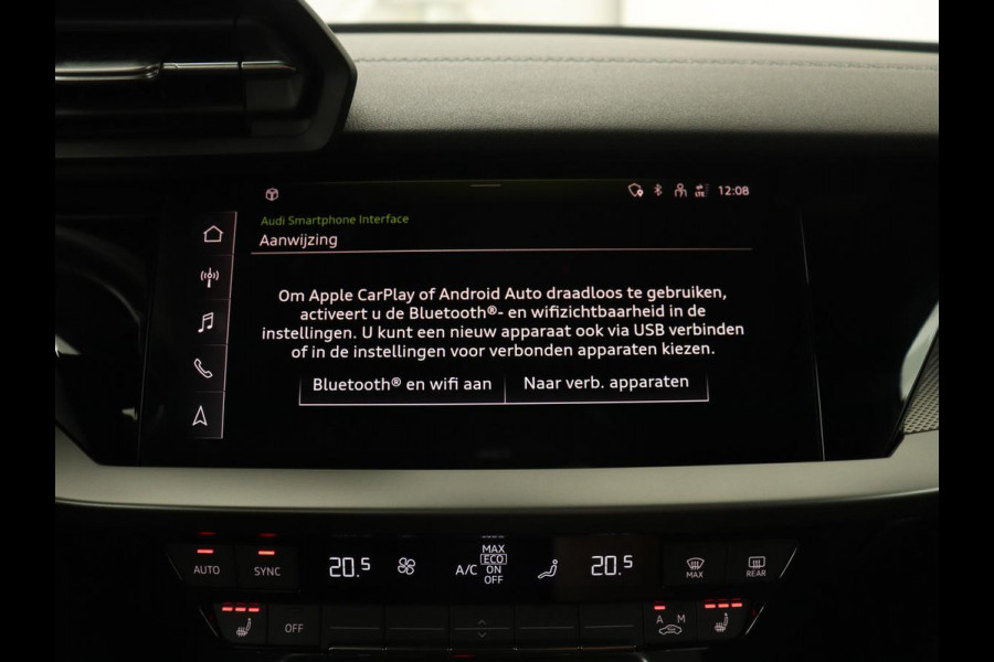 Audi A3 40 TFSI e Advanced edition | S-line | Full LED | Half Leder | Carplay | Adaptive Cruise | Stoelverwarming | LMV 18 inch | PHEV