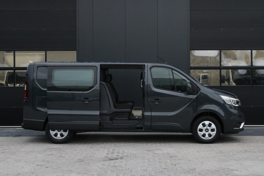 Renault Trafic 2.0 Blue dCi 130pk T29 L2H1 Advance Dubbele Cabine - Carplay - Android - 2x Schuifdeur - Passagiersstoel - Camera - LED - Rijkla Renault Trafic 2.0 Blue dCi 130pk T29 L2H1 Advance Dubbele Cabine - Carplay - Android - 2x Schuifdeur - Passagiersstoel - Camera - LED - Rijkla